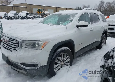 2018 GMC Acadia Sle-2 z USA, uszkodzony, nr VIN 1GKKNSLA9JZ110590